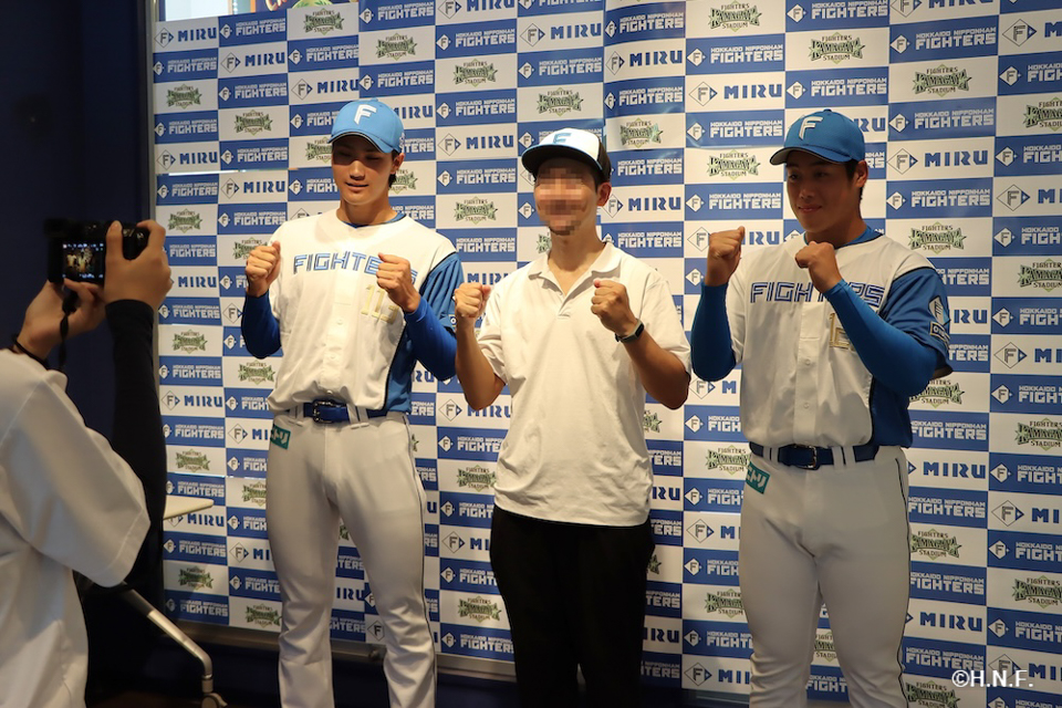 選手写真撮影会