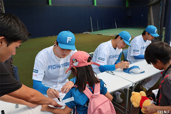 選手とふれあいイベント1