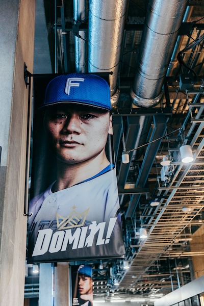 場内装飾の写真