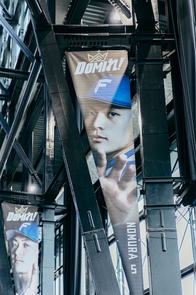 場内装飾の写真