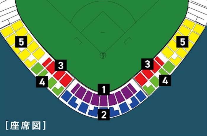帯広の森野球場座席図