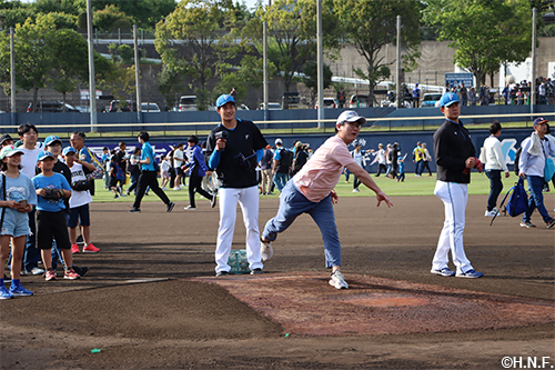選手とのふれあいイベント01
