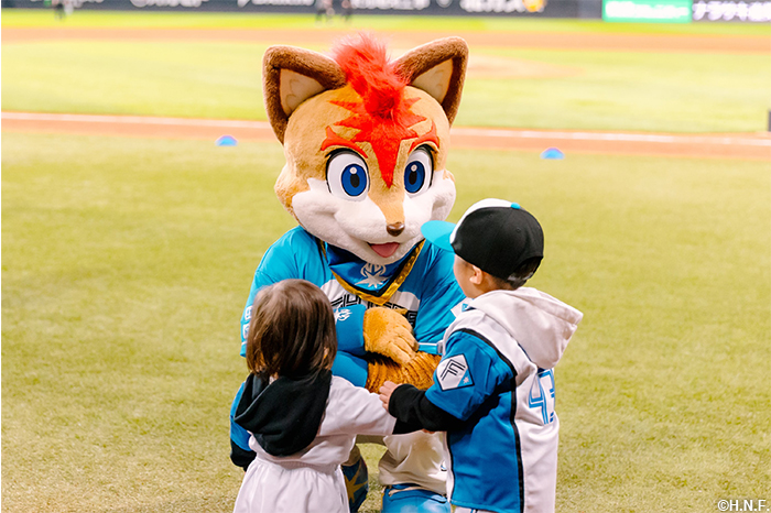 スペシャルグラウンドウォークの様子