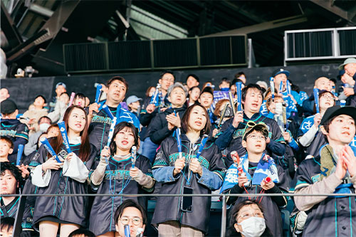 エスコンフィールドユニフォーム2026配布日の様子2