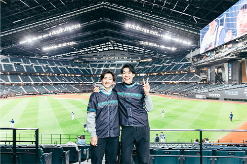 エスコンフィールドユニフォーム2026配布日の様子4