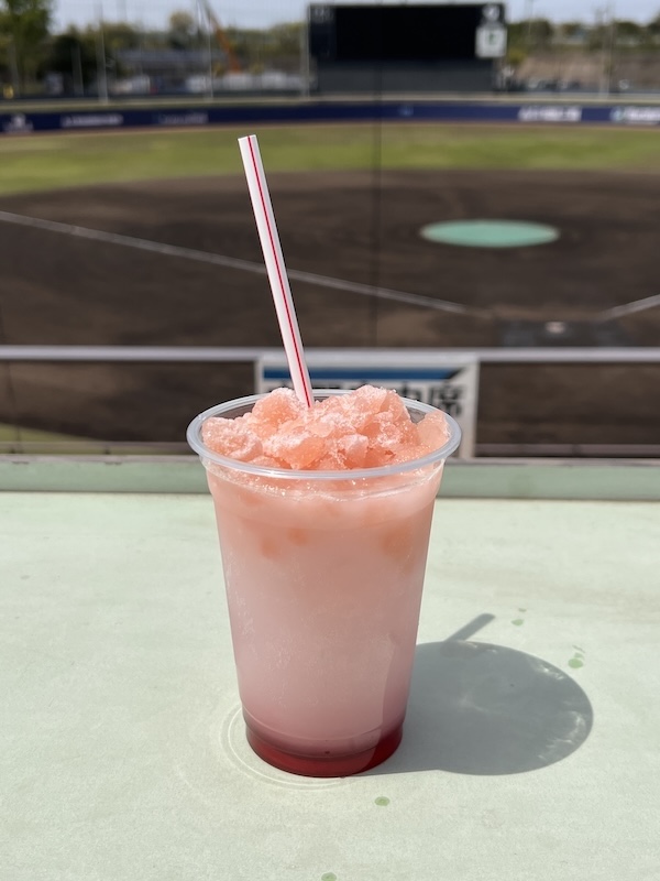 ピーチ氷のやまももカルピスソーダ