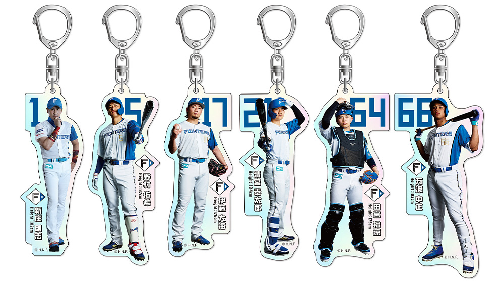 25分の1アクリルキーホルダー