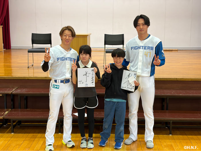 小学校訪問 北広島市立緑ヶ丘小学校の様子 2