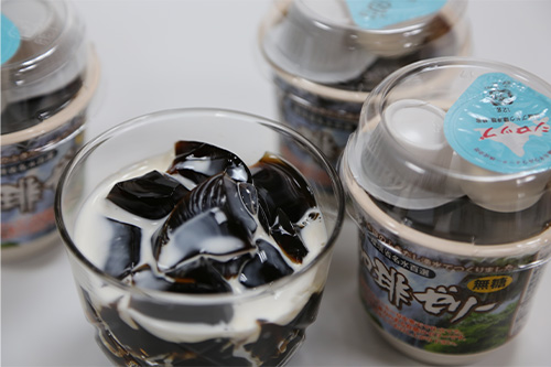 名水コーヒーゼリー（200円）