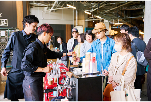 コーヒーマルシェ in Fビレッジ1