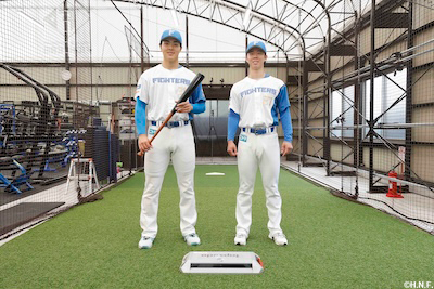 大川投手と柴田投手