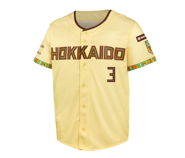 WE LOVE HOKKAIDO & FIGHTERS ユニフォーム 表
