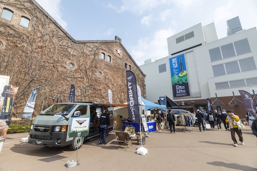 アウトドア車両展示1