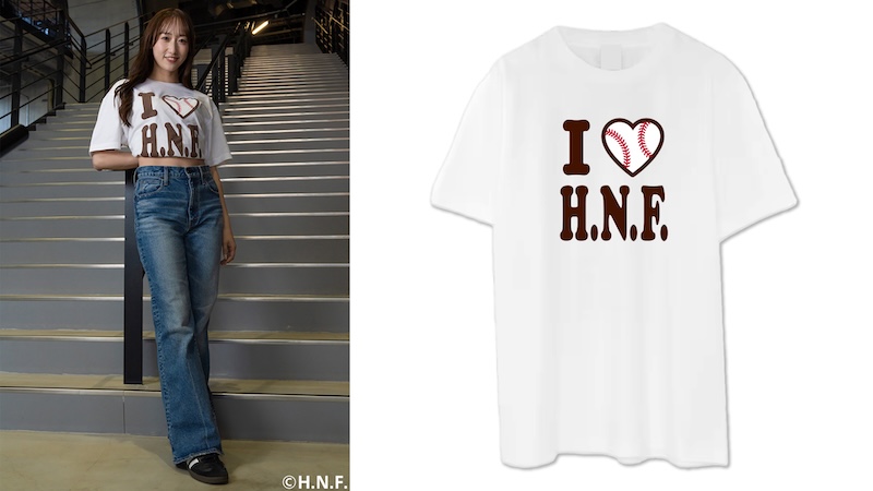 I♡H.N.F. Tシャツ
