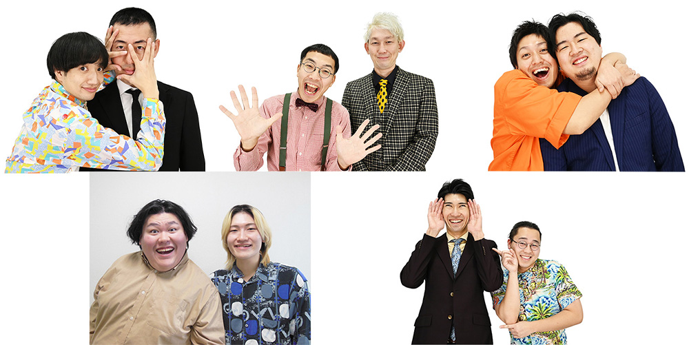 ゴールデンルールズ、スキンヘッドカメラ、華花クラッツ、電人バンド、秘蔵