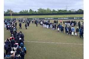 今年のファーム道内試合開催風景
