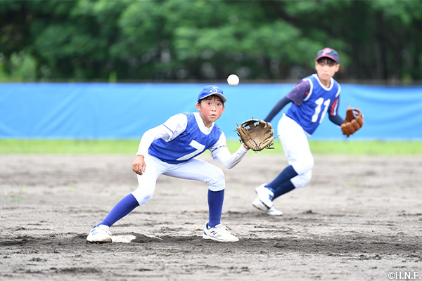 北海道日本ハムファイターズJr.活動の様子