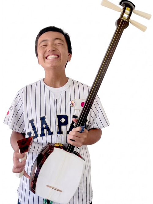 津軽三味線奏者 沢目真宙(さわめまさひろ)さん