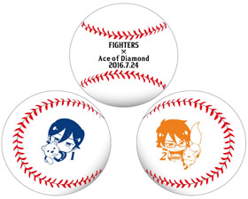 ダイヤのA×ファイターズ』 グッズも7/23、24札幌ドームで発売