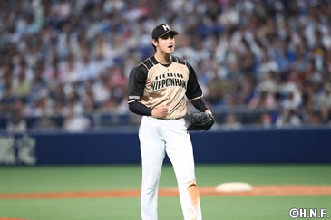 2016日本生命セ・パ交流戦》日本生命賞を大谷翔平投手が受賞