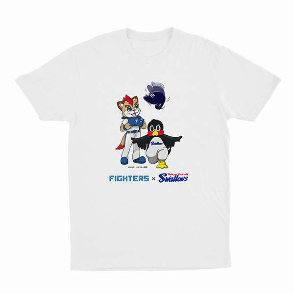 フレップ×つば九郎コラボTシャツ