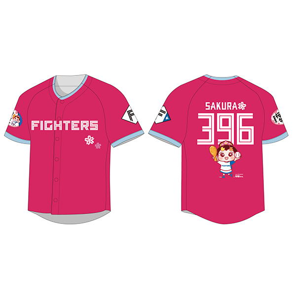 桜姫ベースボールシャツ