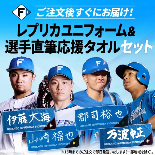 北海道日本ハムファイターズ応援グッズセット