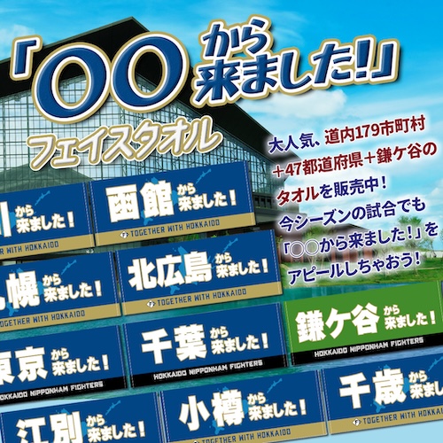 〇〇から来ましたタオル