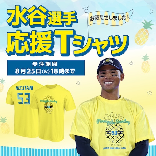 水谷応援Tシャツ