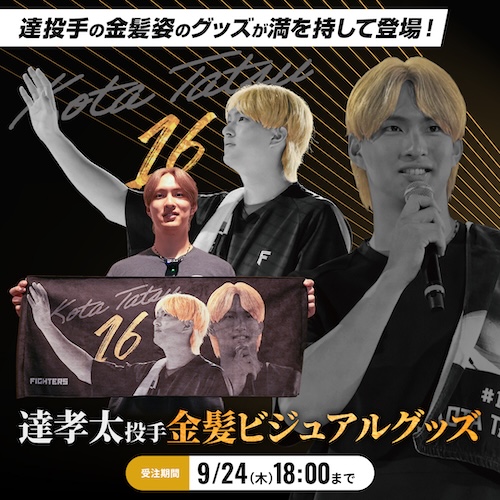 達投手金髪グッズ