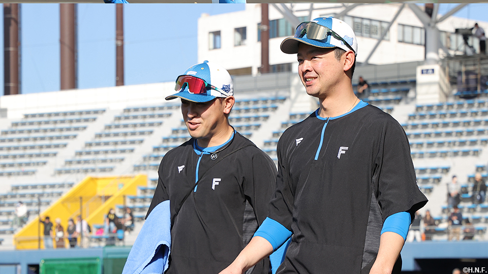 河野投手と黒木投手