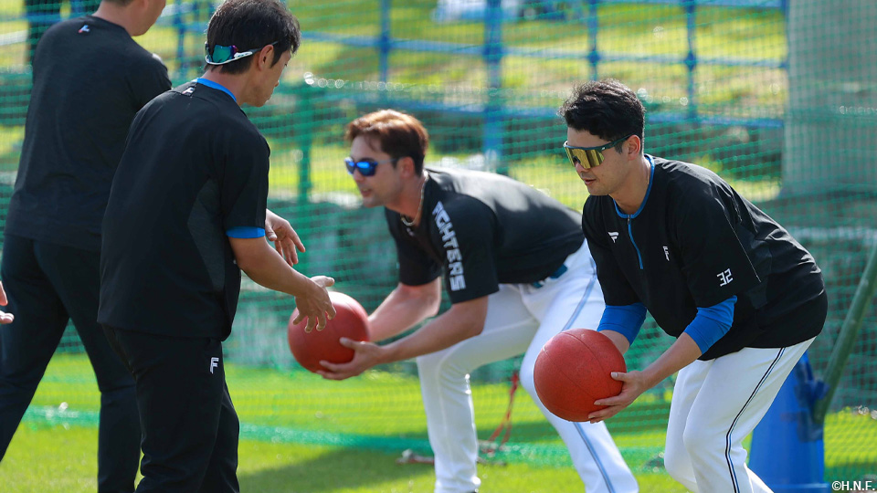 上原投手と黒木投手