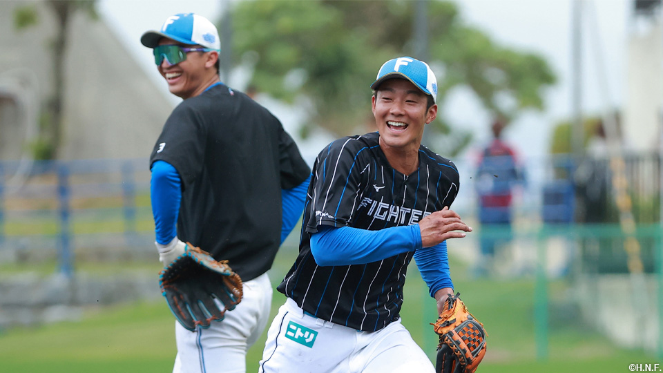 石井選手と加藤豪選手