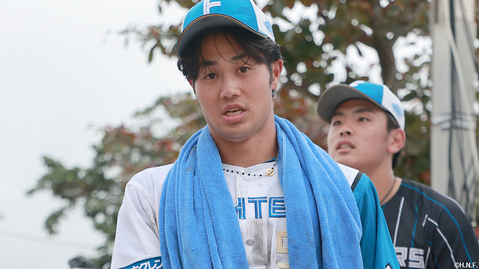 細川選手と野村選手