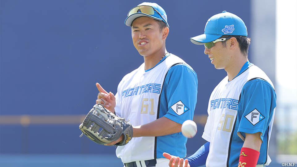 今川選手と五十幡選手