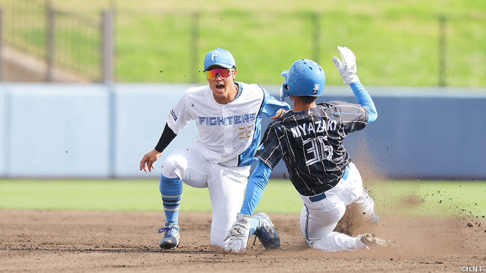 細川選手と宮崎選手