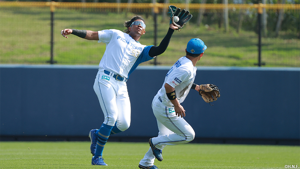 水谷選手と上川畑選手