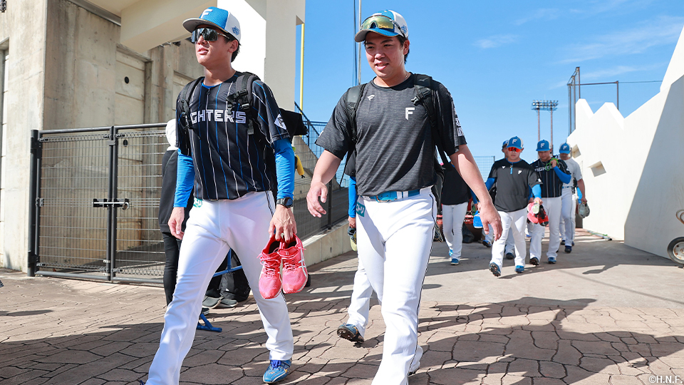 北山投手と金村投手