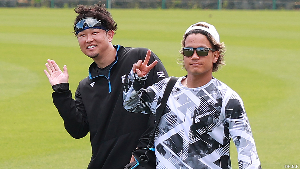 池田投手と福田俊投手