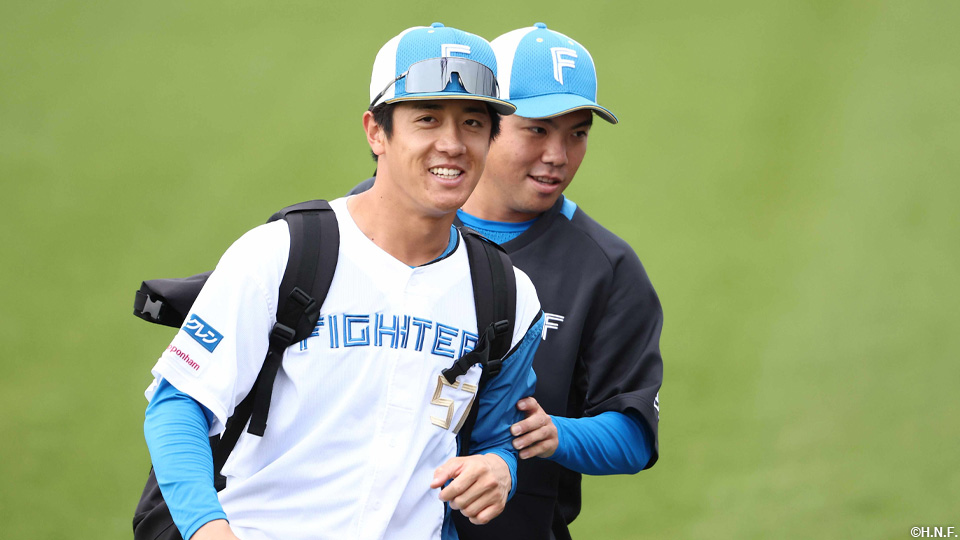 北山投手と金村投手