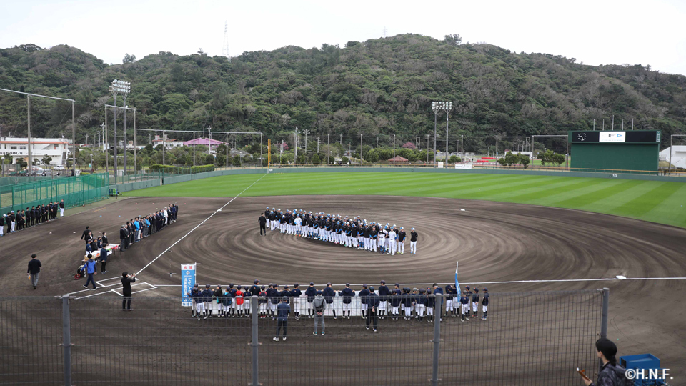 国頭キャンプ歓迎セレモニー01