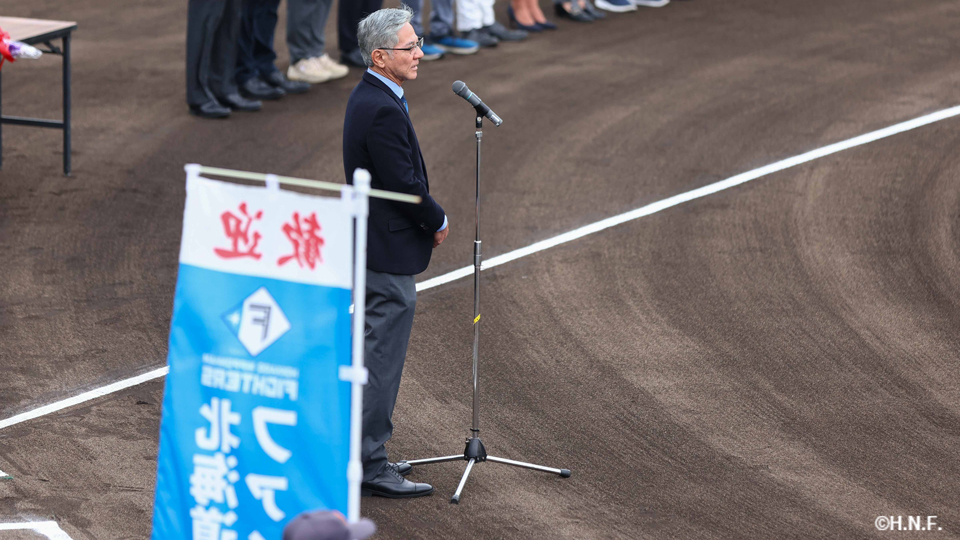 国頭キャンプ歓迎セレモニー02