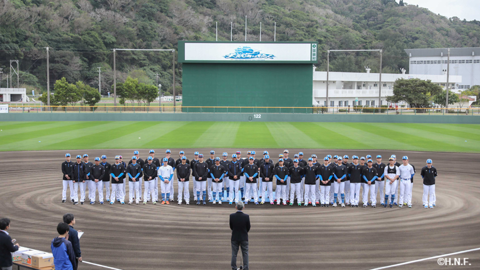 国頭キャンプ歓迎セレモニー05