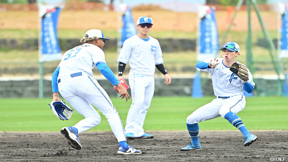 水谷選手と五十幡選手
