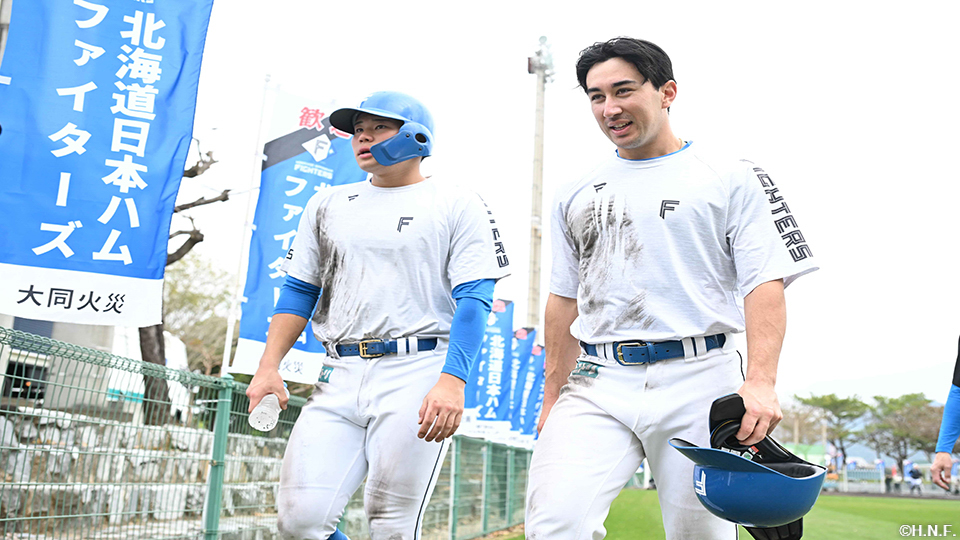 明瀬選手と山口選手