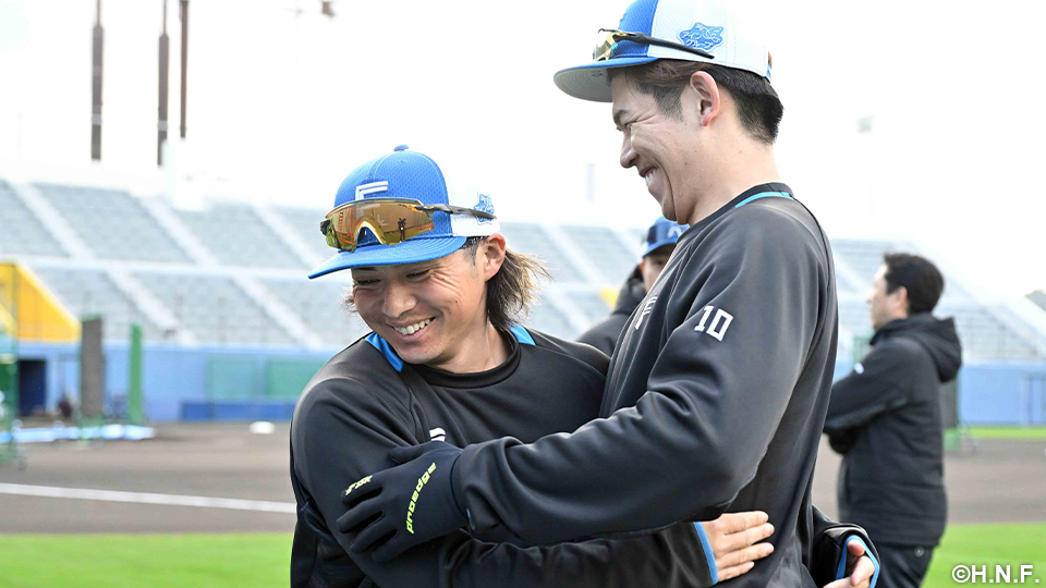 上川畑選手と清水選手