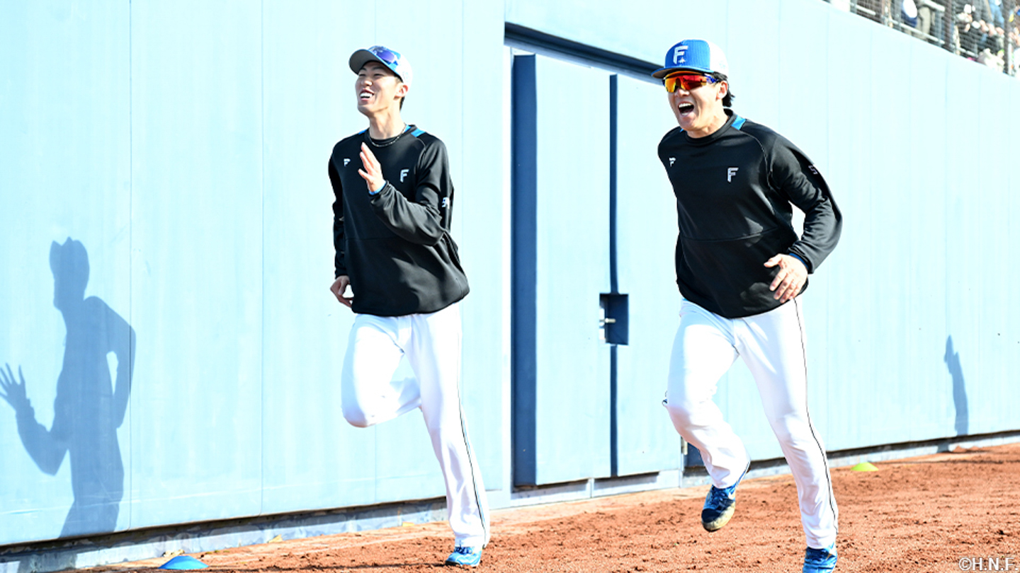福島投手と北山投手