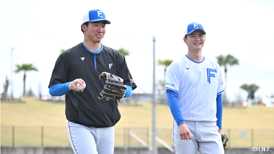 清宮虎投手と中山投手