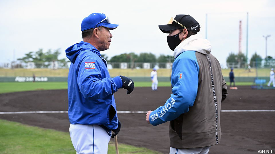 新庄監督と中日ドラゴンズ井上監督