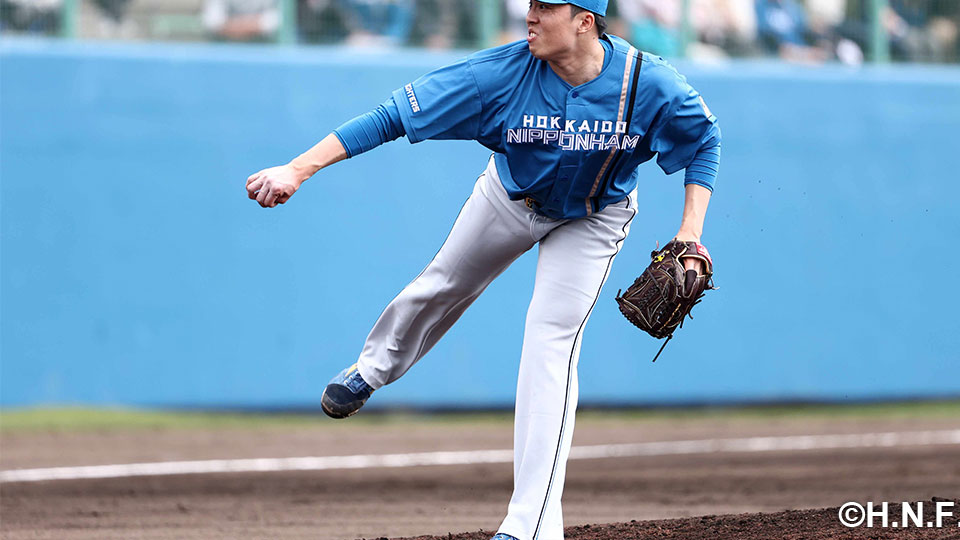 “田中正義投手"